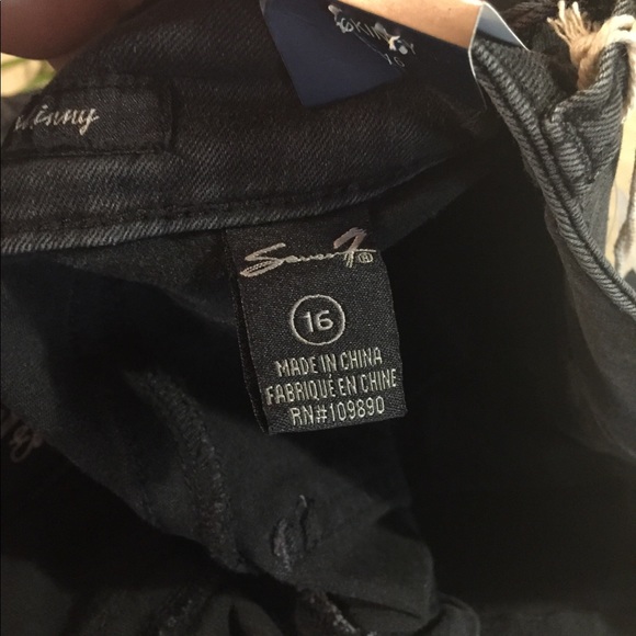 Brand New Seven7 Jeans Size 16 - Picture 5 of 5